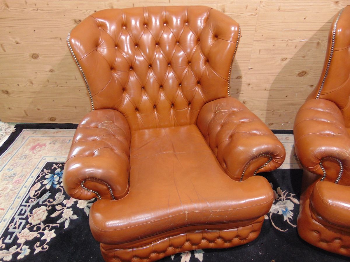 Pair of Chesterfield Monk armchairs 2040...jpg