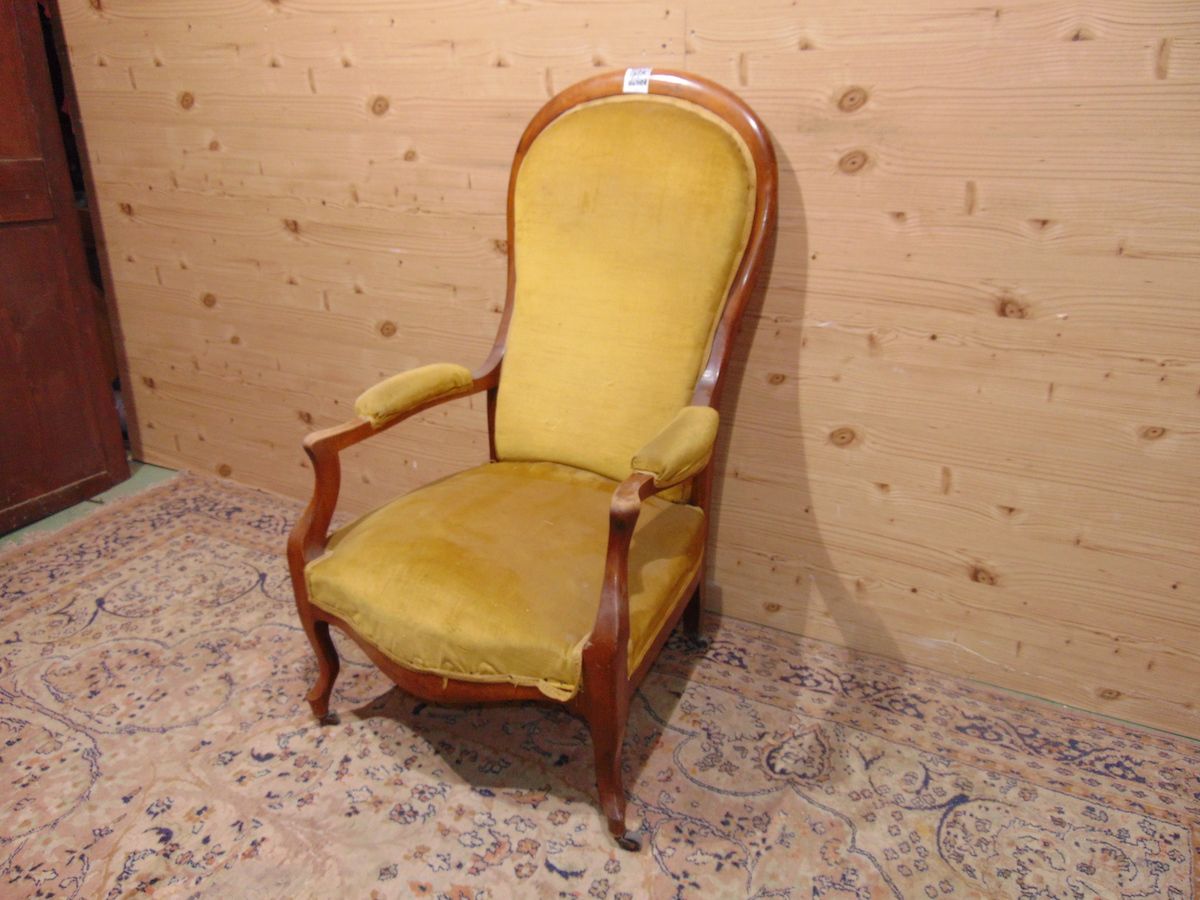 Lombard armchair in walnut 1975...jpg