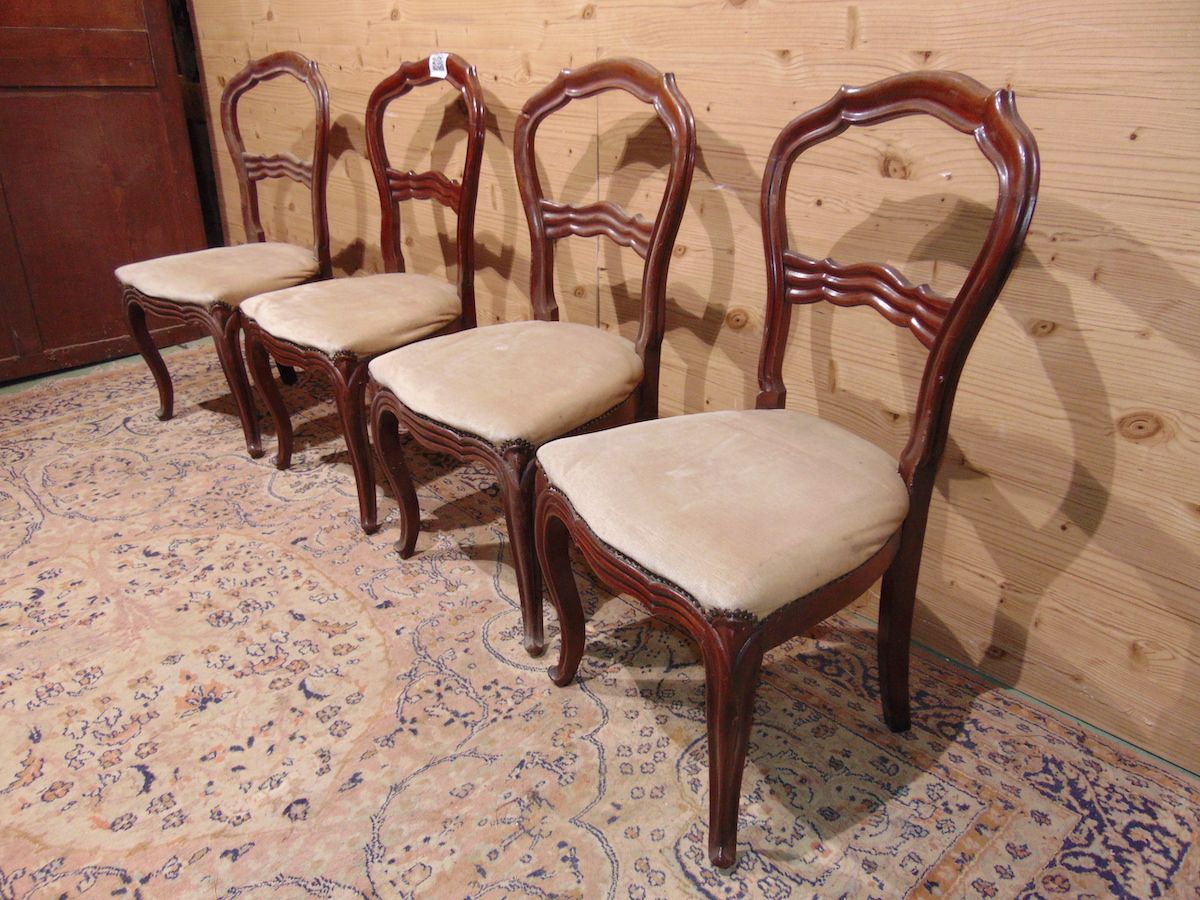 Lombard walnut chairs 1980....jpg