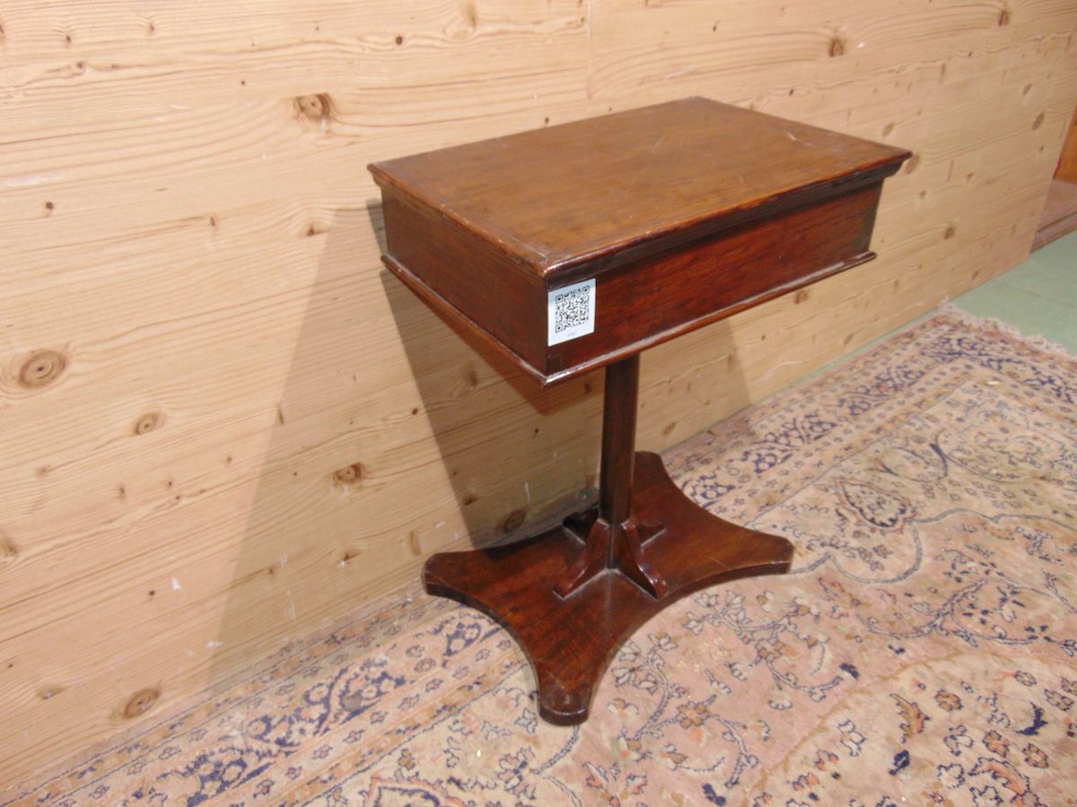 Tea table in walnut jewelry box 1992...jpg