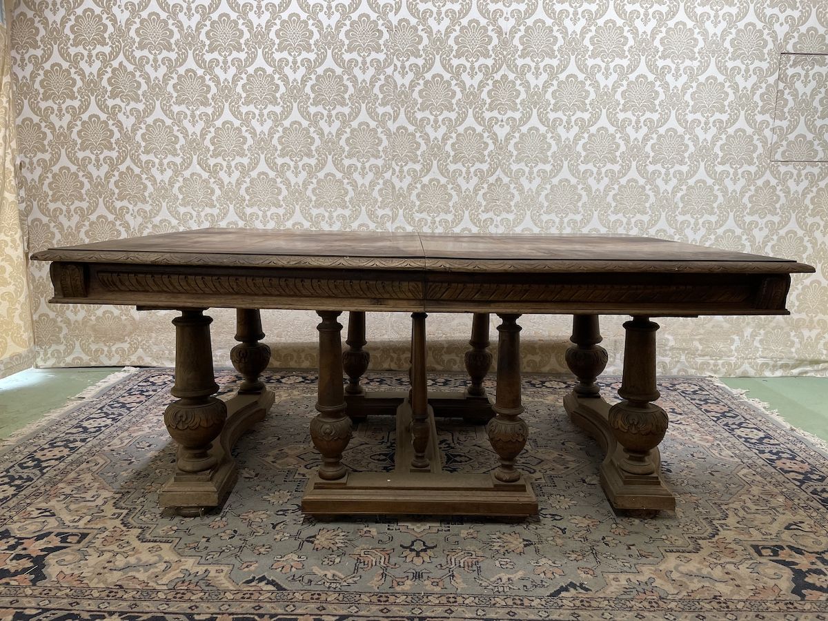 Antique solid walnut table img_20855.jpg